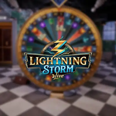 Lightning storm.